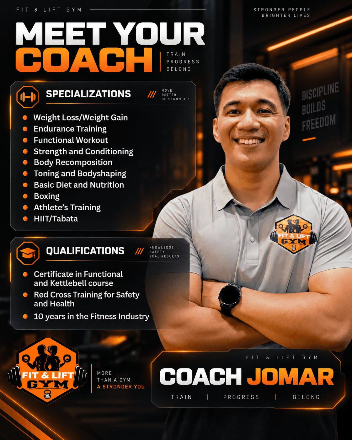 Coach Jomar — Carmona